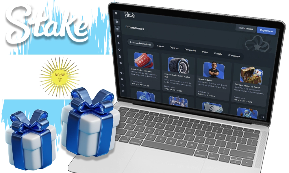 Bonificaciones y promociones en Stake Argentina